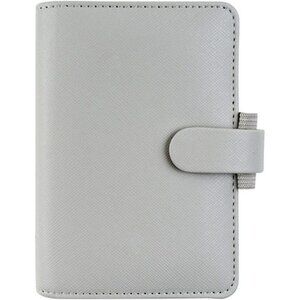 Filofax 028803 Saffiano Personal Organizer, Mini, Granite